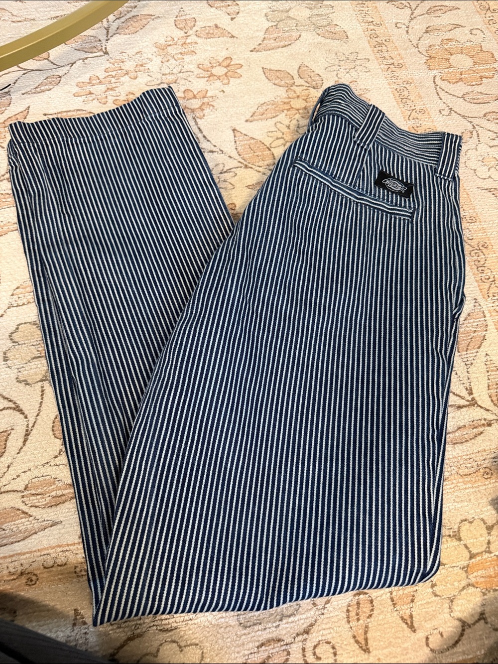 Dickies Navy and White Pinstripe pants - Picture 3 of 3